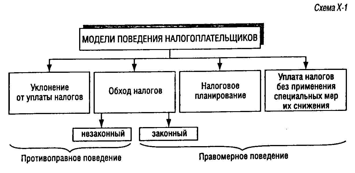 Реферат: Уклонение от уплаты налогов